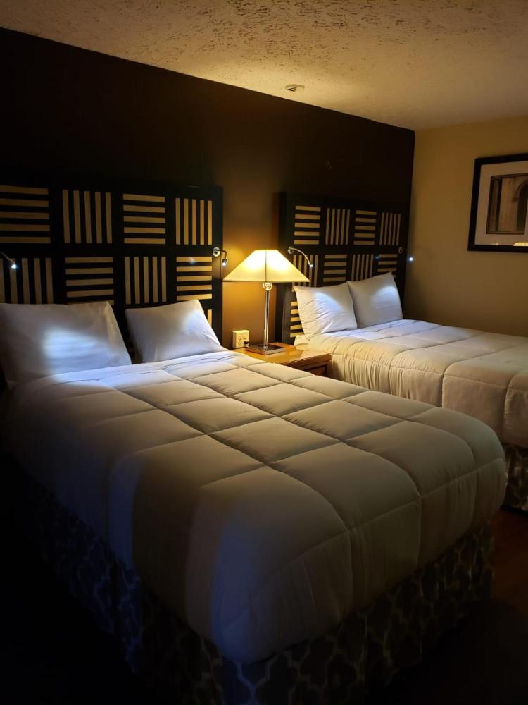 Deluxe Double Room with Two Double Beds interior